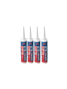 4 Unid Selantes Poliuretano Pu 40 Flex B