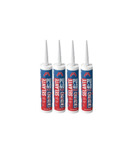4 Unid Selantes Poliuretano Pu 40 Flex M