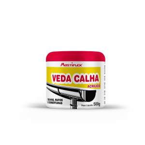 VEDA CALHA ACRILICO POTE.500g